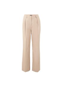 Zero Stoffhose &raquo;Hose mit Bundfalten 32 Inch&laquo; beige, Gr&ouml;&szlig;e 36