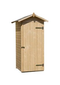 Weka Ger&auml;teschrank &raquo;, Garten-/Terrassenschrank "351 Gr.1"&laquo; Satteldach, 14mm, Elementbauweise