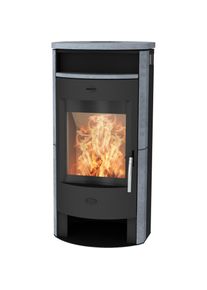 FIREPLACE Kaminofen &raquo;Heathus MAIA Speckstein Exklusiv&laquo; Tee- und Holzfach