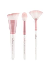 Luvia Cosmetics Kosmetikpinsel-Set &raquo;Highlight and Contour&laquo; Nurai-Pinselhaar, vegan und hautfreundlich, verliert keine Haare.