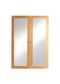 Home Affaire Schrankt&uuml;r &raquo;Bergen&laquo; Glast&uuml;ren, im 2-teiligen Set, Rahmen aus massivem Kiefernholz