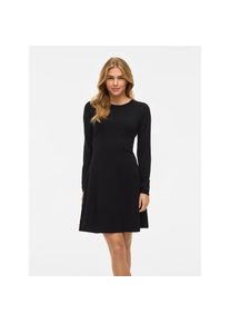 Vila Strickkleid &raquo;VICOMFY A-LINE O-NECK KNIT DRESS - NOOS&laquo; schwarz, Gr&ouml;&szlig;e XS