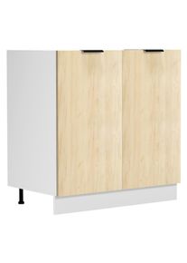 Vcm Unterschrank &raquo;Sp&uuml;lunterschrank Breite 80 cm Sp&uuml;lenschrank Fasola&laquo;