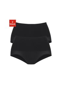 Petite Fleur Formslip 2er-Pack, aus elastischer Baumwolle, Shape wear schwarz, Gr&ouml;&szlig;e 36/38