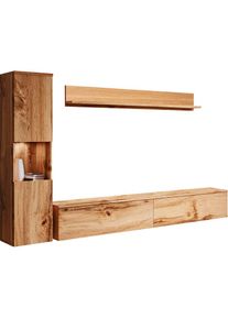 Inosign Wohnwand &raquo;PARIS, Vitrine T&uuml;ranschlag links/rechts wechselbar&laquo; Komplett-Set, 3 Stk. tlg.