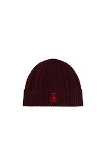 Tommy Hilfiger Beanie &raquo;TH CREST KNIT&laquo; Zopfstrickmuster, mit TH-Wappen