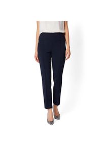 select! By Hermann Lange Stretch-Hose &raquo;Lea&laquo; mit B&uuml;gelfalte und Stretch blau, Gr&ouml;&szlig;e 54