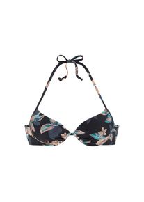 Venice Beach Push-Up-Bikini-Top &raquo;Lori&laquo; wattierte Cups, mit integriertem Push-up-Effekt, im Nacken zu binden schwarz, Gr&ouml;&szlig;e 34