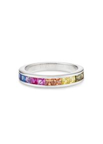 Bruno Banani Fingerring &raquo;Schmuck Geschenk Silber 925 Damenring&laquo; mit Zirkonia (synth.) bunt, Gr&ouml;&szlig;e 56