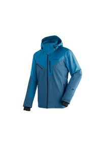 Maier Sports Skijacke &raquo;Pajares&laquo; Herren Winterjacke, wind- und wasserdicht, 4 RV-Taschen, Regular Fit blau, Gr&ouml;&szlig;e 54