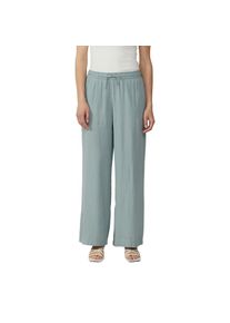 QS Leinenhose Sommerhose mit Gummizug gr&uuml;n, Gr&ouml;&szlig;e 34