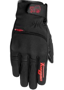Furygan Jet All Seasons D3O Evo, guantes impermeables , color: Negro/Rojo , tama&ntilde;o: 3XL