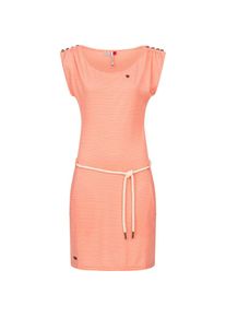Ragwear Shirtkleid &raquo;Shirtkleid Chego Stripes Intl.&laquo; rot, Gr&ouml;&szlig;e XL