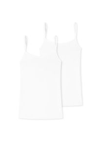 uncover by Schiesser Spaghettitop &raquo;Uncover Cotton&laquo; tiefer Rundhalsausschnitt, schmale Tr&auml;ger, elastisch, weich