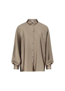 Vera Mont Satinbluse &raquo;Satin-Bluse mit Kragen&laquo; braun, Gr&ouml;&szlig;e 38