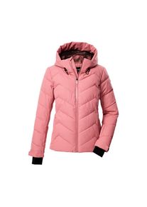 Killtec Skijacke &raquo;KSW 31 WMN SKI QLTD JCKT&laquo; Winddichte, wasserabweisende Skijacke mit Daunenoptik und Schneefang rosa, Gr&ouml;&szlig;e 42