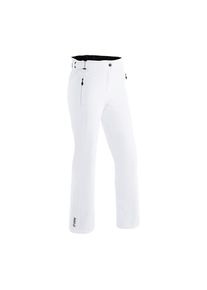 Maier Sports Skihose &raquo;Vroni slim 2.0&laquo; Damen Schneehose, wind- und wasserdicht, 2 RV-Taschen, Slim Fit wei&szlig;, Gr&ouml;&szlig;e 44
