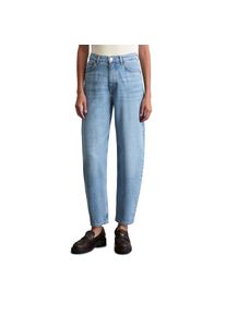 Marc O'Polo Marc O'Polo High-waist-Jeans hohe Taille, lockere Passform, verk&uuml;rzte L&auml;nge