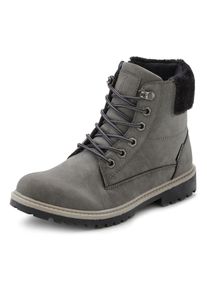 Lascana Stiefelette wind- & wasserabweisend, Winterboots, Outdoorstiefel, Winterstiefelette grau, Gr&ouml;&szlig;e 38