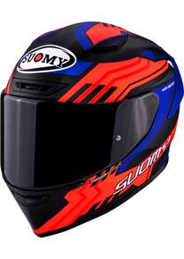 Suomy Track-1 Framework, full face helmet , color: Matt Black/Red/Blue , size: L