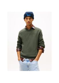 Tommy Jeans Rundhalspullover Slim fit mit Rundhalsausschnitt