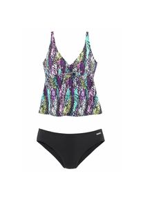 Lascana B&uuml;gel-Tankini mit Alloverdruck bunt, Gr&ouml;&szlig;e 50