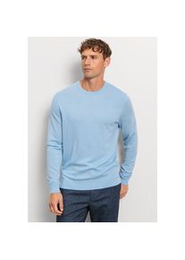 OLYMP Rundhalspullover &raquo; Strick Casual&laquo; blau, Gr&ouml;&szlig;e S