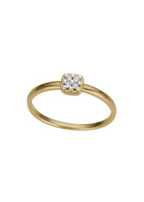 Firetti Diamantring &raquo;Schmuck Geschenk Gold 333 Damenring Goldring Diamant&laquo; mit Brillanten goldfarben, Gr&ouml;&szlig;e 16