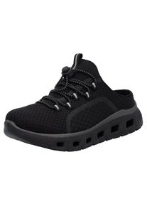 RIEKER Sport Clog , Outdoormode, Plateau, Sommerschuh mit MemoSoft-Ausstattung schwarz, Gr&ouml;&szlig;e 39