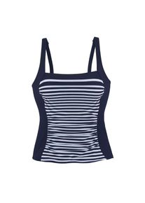 Lascana Tankini-Top &raquo;Myst&laquo; mit platziertem Streifen-Design blau, Gr&ouml;&szlig;e 42