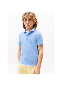 Tommy Hilfiger Poloshirt &raquo;FLAG POLO SS&laquo; mit Logostickerei blau, Gr&ouml;&szlig;e 3 (98)