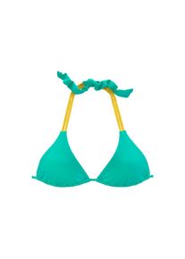 Venice Beach Triangel-Bikini-Top &raquo;Anna&laquo; mit geflochtenen Details gr&uuml;n, Gr&ouml;&szlig;e 32