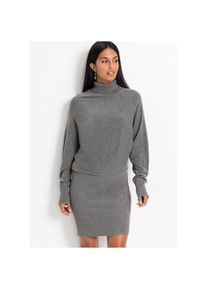 bonprix Strickkleid grau, Gr&ouml;&szlig;e 44/46 (L)