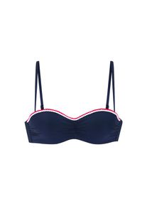 s.Oliver B&uuml;gel-Bandeau-Bikini-Top &raquo;Junis&laquo; mit geflochtenen Details blau, Gr&ouml;&szlig;e 36