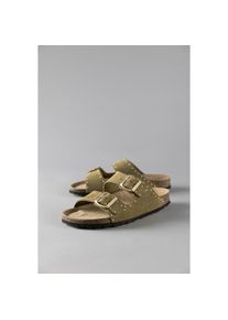 Aniston SHOES Pantolette , Sommerschuh, Strandschuh, Nieten - NEUE KOLLEKTION gr&uuml;n, Gr&ouml;&szlig;e 42