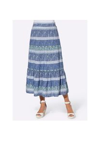 Classic Basics Stufenrock bunt, Gr&ouml;&szlig;e 38