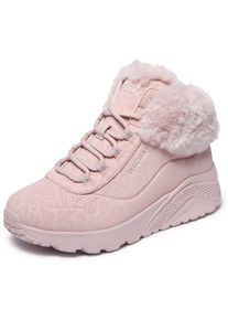 Skechers Winterboots &raquo;UNO LITE&laquo; Schn&uuml;rboots mit Rei&szlig;verschluss, Gr&ouml;&szlig;enschablone zum Download rosa, Gr&ouml;&szlig;e 35