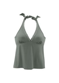 s.Oliver B&uuml;gel-Tankini-Top &raquo;Aiko&laquo; mit H&auml;keloptik gr&uuml;n, Gr&ouml;&szlig;e 42