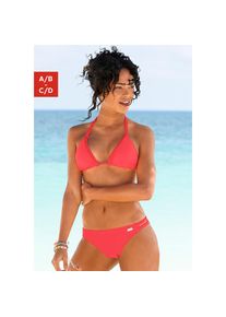 Buffalo Triangel-Bikini mit geflochtenen Details rot, Gr&ouml;&szlig;e 34