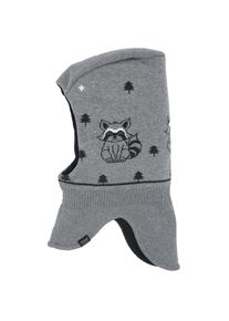 MaxiMo Schlupfm&uuml;tze im Waschb&auml;r-Design grau, Gr&ouml;&szlig;e 51