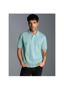 TRIGEMA Poloshirt &raquo;TRIGEMA Poloshirt DELUXE Piqu&eacute;&laquo; 1 Stk. blau, Gr&ouml;&szlig;e S