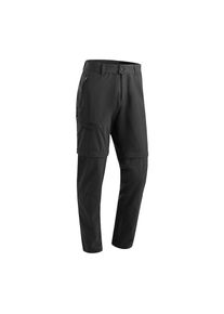 Maier Sports Outdoorhose &raquo;Tajo Zip Loop&laquo; Herren Wanderhose, Zip-Off Funktionshose, 4 Taschen, Regular Fit schwarz, Gr&ouml;&szlig;e 110