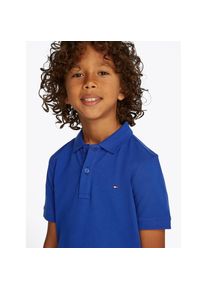 Tommy Hilfiger Poloshirt &raquo;FLAG POLO SS&laquo; mit Logostickerei blau, Gr&ouml;&szlig;e 3 (98)