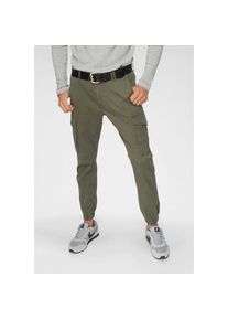 Jack & Jones Jack & Jones Cargohose &raquo;PAUL FLAKE&laquo; gr&uuml;n, Gr&ouml;&szlig;e 30