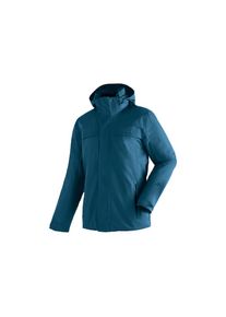 Maier Sports Winterjacke &raquo;Peyor M&laquo; warme Herren Jacke, wattierte Regenjacke, wasserdicht + atmungsaktiv blau, Gr&ouml;&szlig;e 50