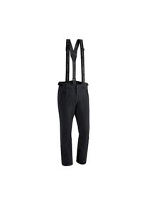 Maier Sports Skihose &raquo;Anton slim&laquo; Herren Schneehose mit Hosentr&auml;gern, wind/wasserdicht, Slim Fit schwarz, Gr&ouml;&szlig;e 25