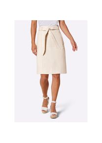 CREATION L PREMIUM Lederrock beige, Gr&ouml;&szlig;e 48