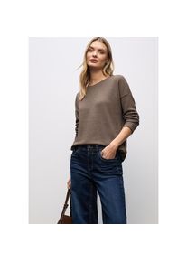 Street One Rundhalspullover mit Kn&ouml;pfen