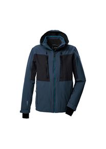 Killtec Skijacke &raquo;KSW 47 MN SKI JCKT&laquo; Herren Skijacke: wasserdicht, atmungsaktiv, abnehmbare Kapuze blau, Gr&ouml;&szlig;e L
