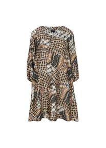 Madeleine Mode MADELEINE Sommerkleid &raquo;Kleid Bedrucktes Kleid in modischer A-Linie&laquo; schwarz, Gr&ouml;&szlig;e 36